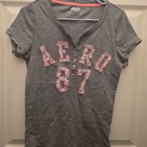 Aeropostale Gray Tee